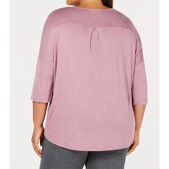 Ideology Womens Plus Size Drop Shoulder T-Shirt Size 2X - Picture 2 of 2